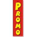 Bandeau de promotion pour ardoise primeur 1824 avec texte Promo (Lot de 10)