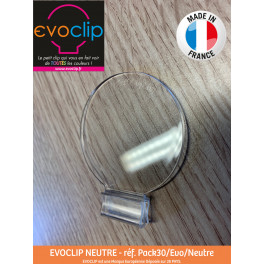 Evoclip NEUTRE amovible pour étiquettes