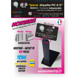 Evoclip Pack STANDARD pour étiquettes