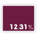 Etiquette affichage de prix PATISSERIE gravée vierge 923 Fond Bordeaux / Texte Blanc